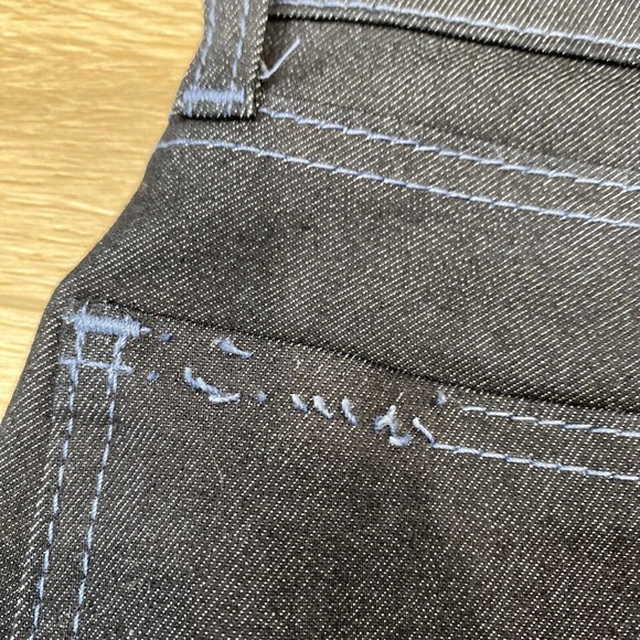 Blue Delta Jeans Women’s 29x30 Blue Stretch Handmade Custom RAW Denim USA $450 - Picture 8 of 10